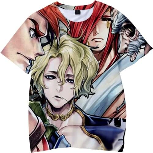 Valkyria T Shirt Men Women T-shirt Round Neck Short Sleeve Tee Shirt Kids Tops Anime Valkyrja Tee Summer Casual Clothes