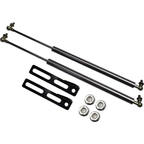 Carbon Fiber Bonnet Gas Struts Lift Support Damper for Mitsubishi RVR ASX for Peugeot 4008 for Citroen C4 2010-2020 Absorber