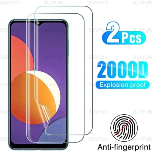 2pcs Hydrogel Film For Samsung Galaxy M12 screen protector safety soft film for samsung A12 M42 F12 F02s Quantum 2 front film
