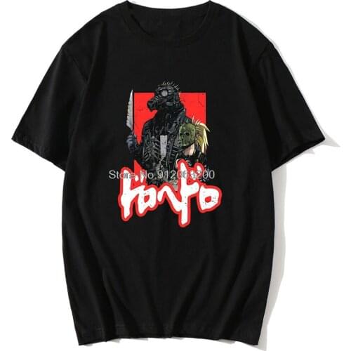 Classic Cool Anime Dorohedoro Harajuku T-shirt Men Unisex Funny Graphic Tshirt Manga Vintage 90s T Shirt Streetwear Top Tee Male
