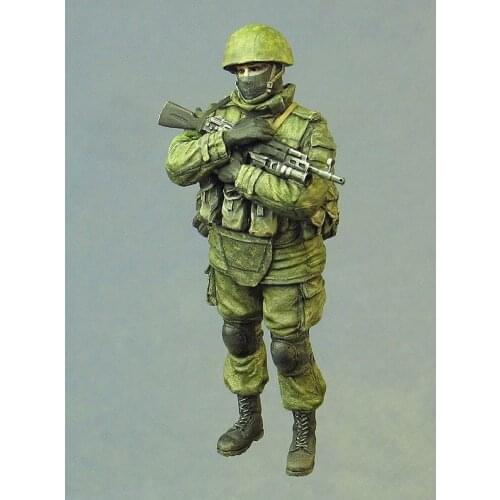 1:35 ratio die-cast resin Russian special forces soldiers 1 figures need to be assembled and colored by themselves