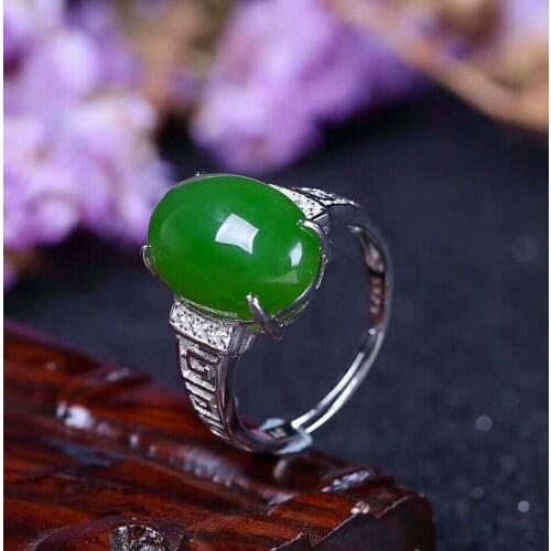 Tian Biyu Silver Inlay Ring New Womens Ring New j12