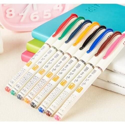 PILOT SVFM-20EF Multifunction Colour Soft Pen Extra Fine Tip Handbook Calligraphy Brush for Writing Drawing Smooth Flexible