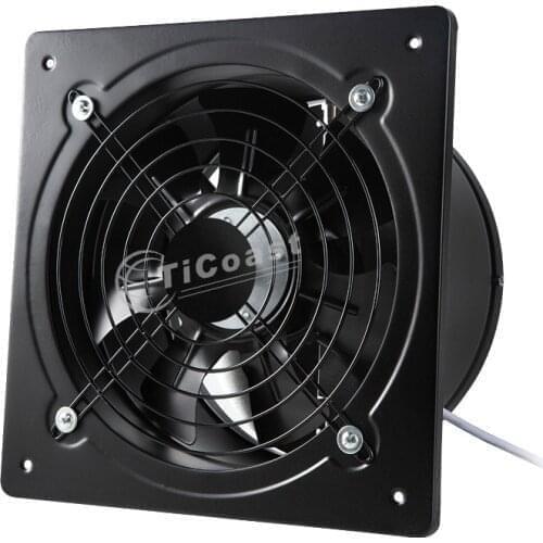 7 inch 220V Exhaust Fan Mute Ventilating Extractor Fan For Bathroom Toilet Kitchen Window Wall Mounted Exhaust Fan