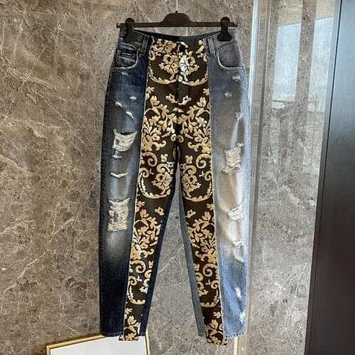 ABaroker Womens Ripped Jeans