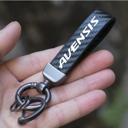 Car Accessories Key Chains Keychain Holder Key Ring Lanyard for Keys for Toyota Avensis t25 t27 Accessories Car Styling