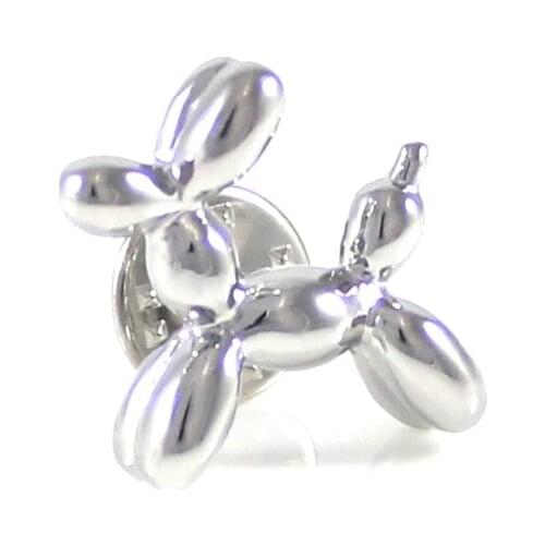 Balloon Dog Lapel Pin Novelty Animal Bird Bee Deer Fish Octopus Suit Pin Holiday Gifts Pins Birthday Gift Lapel Pins