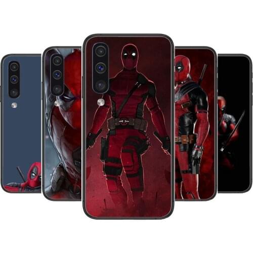 Deadpool Phone cover hull For SamSung Galaxy S 8 9 10 20 21 S30 Plus Edge E S20fe 5G Lite Ultra black soft