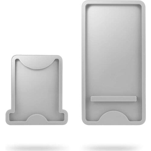 Phone Holder Mold Phone Stand Mold for Resin Cell Phone Stand Mold for DIY Craft Shiny Matte No Scratches Durable