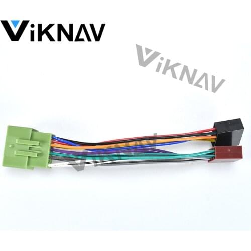 ISO RADIO ADAPTER CABLE FOR-VOLVO C30,C70,S80 2006+,S40,V50 2004+,V70,XC70 2007+,XC90 2002+ Wiring Harness cable 12-032