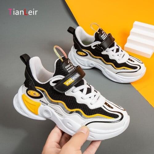Summer Fashion Children Shoes Breathable Mesh Sports Shoes High Quality Comfortable Kids Sneakers For Boys Chaussure Enfant