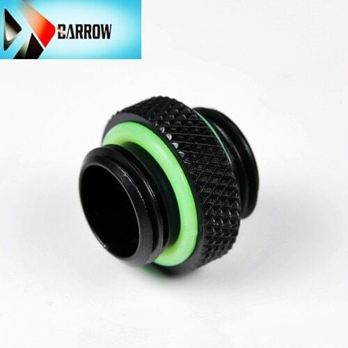 Barrow G1 / 4 mini double male connection, double male adapter threaded connection for computer water cooling system