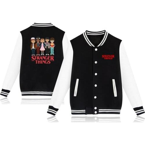 Stranger Things Hot Winter Sale Clothing Keep Warm Sweatshirt Coat Jacket For Kids Boys Girls Beautiful Jacket Birthday Gift