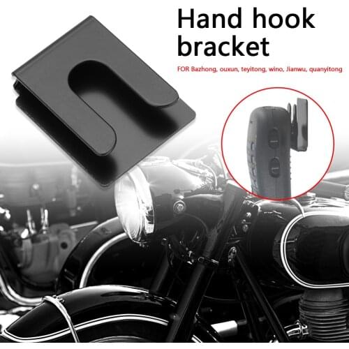 3M Metal Hook Hand Microphone Hanger Bracket Car Platform Outdoor Anti-resistance Repairing Parts for Yaesu Wouxun 7900 New