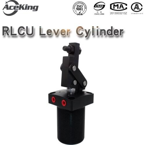 RLCU Lever type air cylinder pneumatic part clamp rlcu-25 32 40 50 63cplcu hplcu kgg-sg