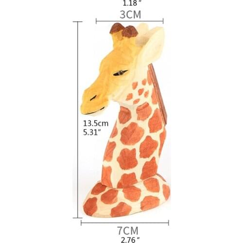 Animal Glasses Rack Hand Carve Wood Eyeglasses Spectacle Sunglasses Holder Stand