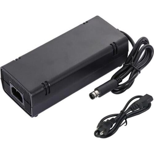 High quality US Plug 12V 115W AC Adapter Charger Power Supply Cord Cable For Xbox360 Xbox 360 E with DC cable