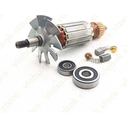 AC220-240V Armature Rotor Replace For HITACHI F20 P20SB 958697E P20SBK Engine Portable Planer Motor Power Tool Accessories part
