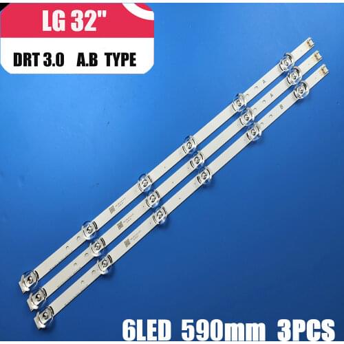 LED TV Illumination Part Replacement For LG 32LB561U-ZC 32LB561V-ZE 32LB5630-TD LED Bar Backlight Strip Line Ruler DRT3.0 32 A B