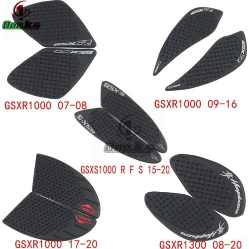 Tank Traction Pad Side Gas Knee Grip Protector For SUZUKI GSX-R1000 GSXR100 GSXR1300 GSX-S1000.F.R
