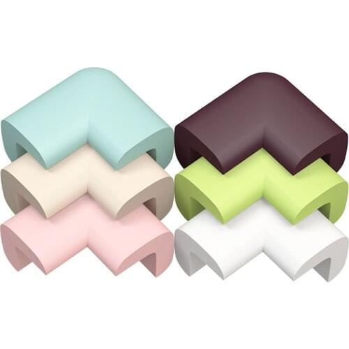 10Pcs/pack Child Baby Safety Corner Furniture Protector Strip Soft Rubber Edge Corners Protection Guard Cover for Toddler Infant