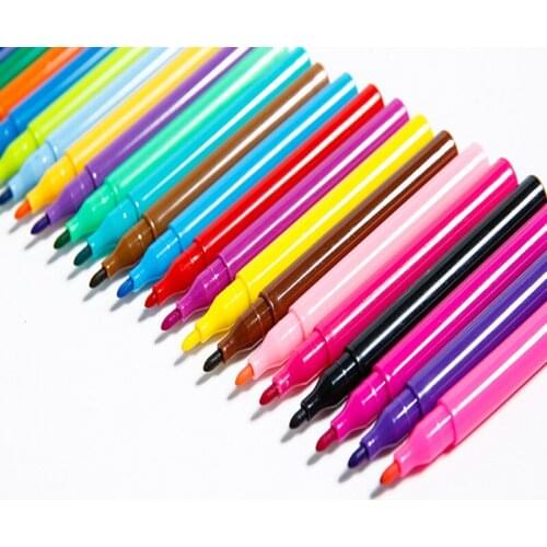 176Pcs/Set Watercolor Art Marker Pens Painting Graffiti Paint Brush Kit Kids Art Entertainment Toys with Easel
