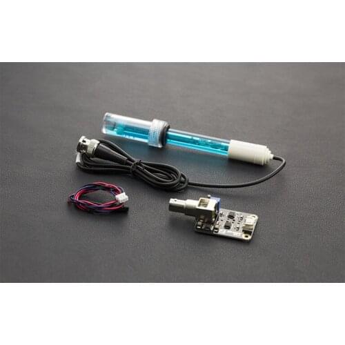 Arduino pH sensor probe electrode TESTER METER testing kit power supply 5V Compatible with Arduino LattePanda