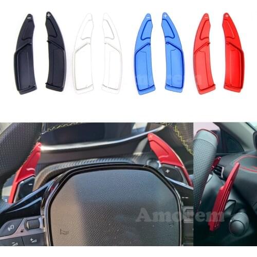 For Citroen DS5 DS6 DS4/ Peugeot 2008 508 5008 308 3008 208 GT SW Steering Wheel Paddle Shift Shifter Extension Car Accessories
