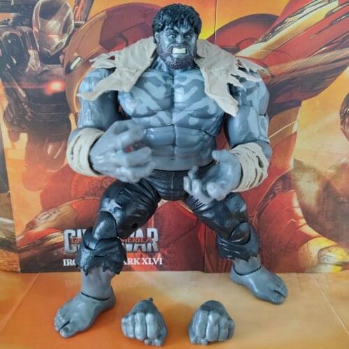 ML Legends Outback Gray Incredible-Hulk 8" Loose Action Figure