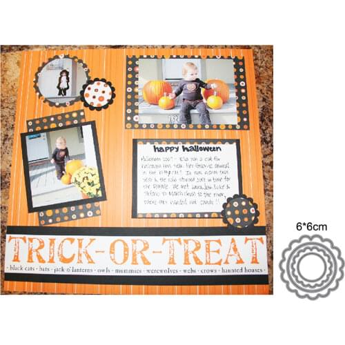 Metal cutting dies circle frame 2020 new cut die mold Scrapbooking paper craft knife mould blade punch template dies