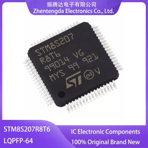 STM8S207R8T6 STM STM8 STM8S STM8S207 STM8S207R STM8S207R8 LQFP-64 IC MUC
