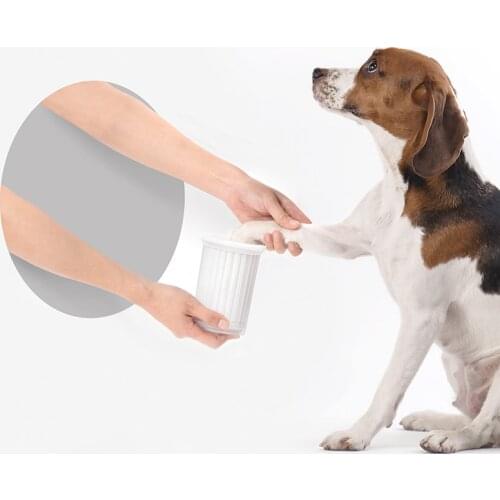 PETKIT Pet Dog Foot Washer Clean Cup Portable Dog Puppy Wash Tools Cleaner Brush Cleaning Feet Dog Supplies productos ecologicos