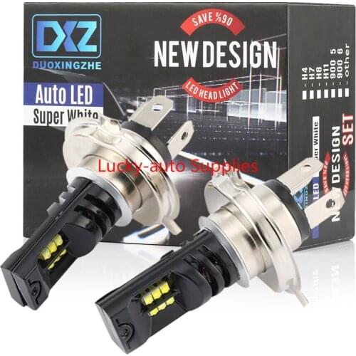 New Quality Car Light DXZ Car LED Light H4 CREE 12led LED Headlight Fog Light Bulb