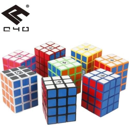 Original Cube4U 3x3x4 Magic Cube Puzzle C4U 334 Cuboid Magico Full Function Cubes4U Gift Idea Educational Toys Games For Kids