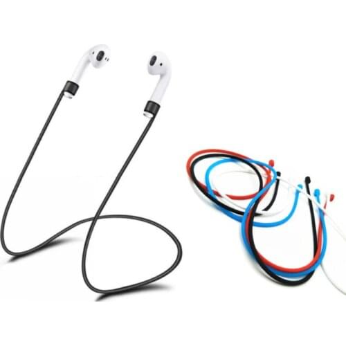 Silicone Earphone Anti-Lost Rope Cable For Apple For AirPods Strap Earphone Wire Earbuds Antilost Rope