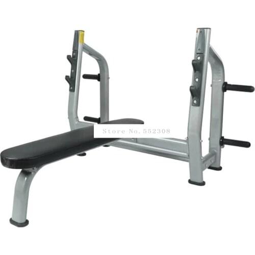 Weight Training Bench With Barbell Shelf Rack 3mm Steel Home Gym Workout Weight Barbell Lifting Training Fitness Exercise Bench