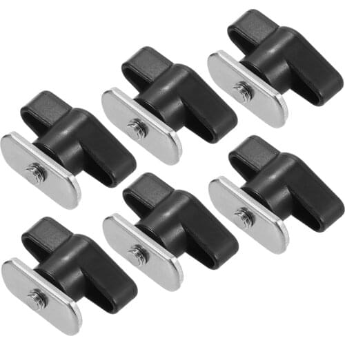 6 Sets Stainless Steel Kayak Screws Nuts Hardware for Rail Canoe Kayak Racing Fishing Boat Accessories Track Mounting System