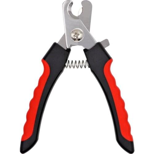 1 PCS Stainless Steel Pet Dog Nail Clipper Cutter Grooming Scissors Clippers for Animals Cats with Lock
