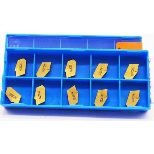 10pcs SP400 NC3020 4mm wide single-head Cutting Carbide Insert CNC lathe grooving Turning tools Used for steel,steel iron