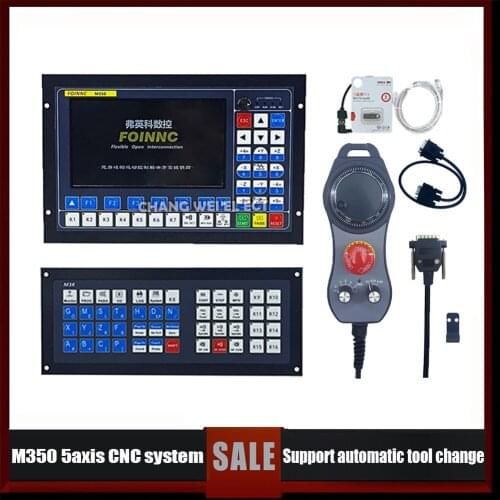 DDCSV3.1 upgrade CNC offline controller DDCS-EXPERT / M350 3/4/5 axis 1MHz ATC + 5-axis handwheel MPG automatic switch tool