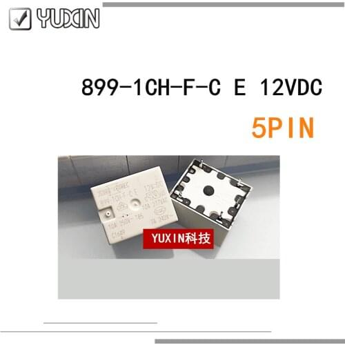 5PCS/LOT 100%Original&New Relay 899-1CH-F-C E 12VDC 899-1CH-F-C-E-12VDC 899-1CH-F-C E-12VDC 899 1CH F C E 12VDC 5PIN
