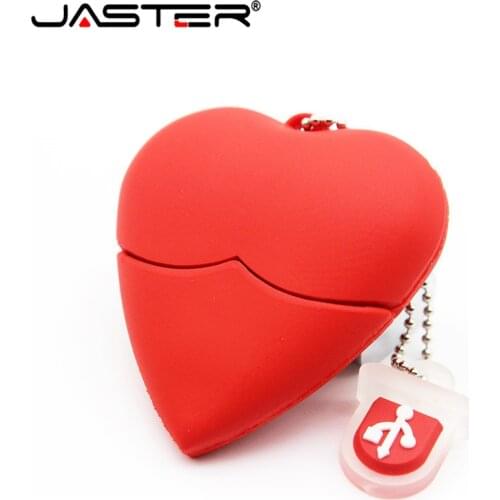 JASTER Actual capacity% SUB Memory stick 4GB / 8GB / 16GB / 32GB / 2.0 Cartoon Love heart Free Shipping