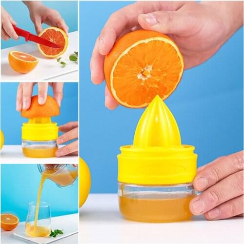 Mini Three-In-One Juicer Lemon Squeezer Kitchen Accessories Manual Small Fruit Tools Juicer Machine Portable Blender Juicers
