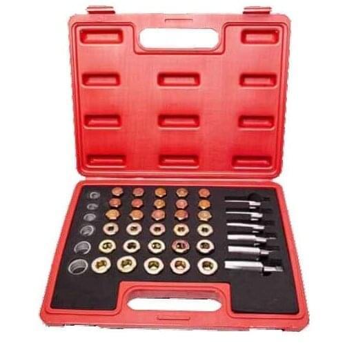 114 Pcs Oil Pan Drain Sump Plug Key Thread Repair Tool Kit Set Drain plug Auto Tools 5sets