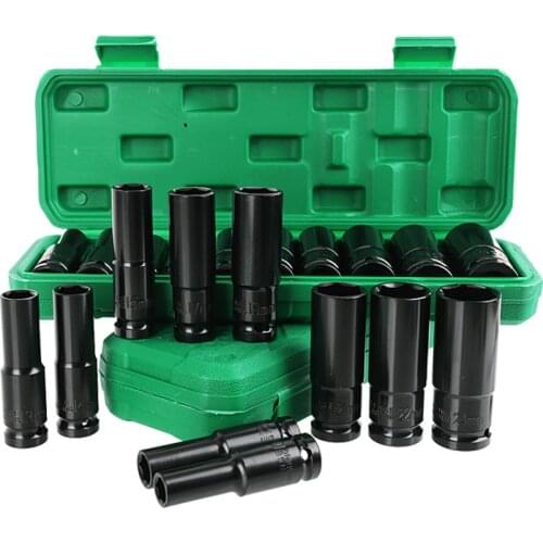 Electric Impact Wrench Screwdriver Hex Socket Head Sets Kits 1/2" Socket Wrench Set Tool Drive Adapter Spanner for Makita Wrench