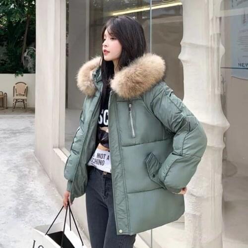 OLOMLB Women's Parkas With A Hood