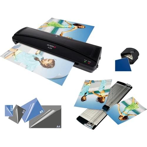 Olympia A230 A4 Pvc Laminating Machine (4'lü Set) merge cold and hot laminating machine