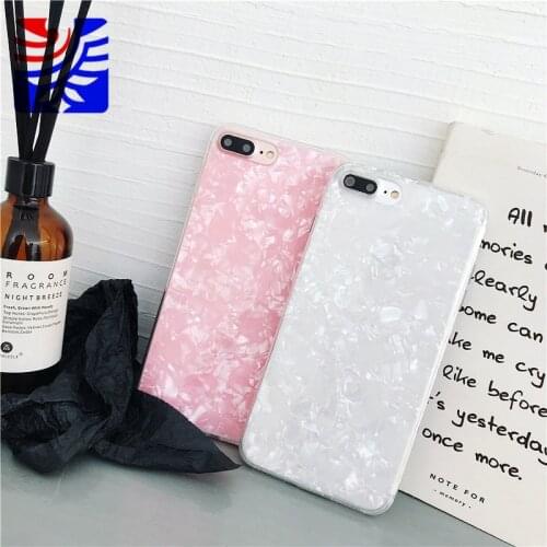PEIPENG Fashion simplicity refreshing Shellfish Phone Cases For iphone 6 6S 7 8 Plus X Xs Max Christmas gift