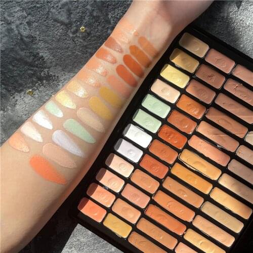 Professional Makeup Concealer Palette Full Coverage Face Corrector Stick Foundation Cream Maquillage Contour Palette Face Primer