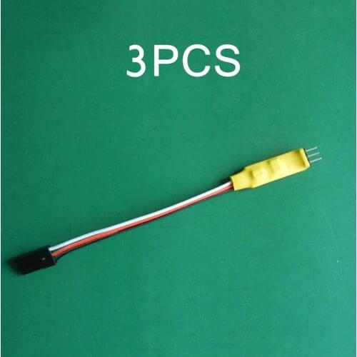 3PCS Servo Extender Expander Steering Gear Inverter Converter w Filter Debounce DIY Spare Parts for RC Car/Boat/Aircraft Model